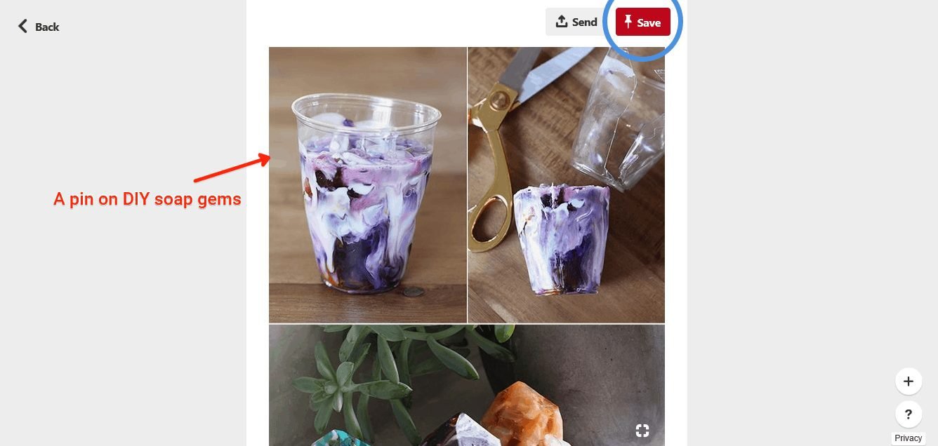 Utilisation de Pinterest pour la recherche de produits