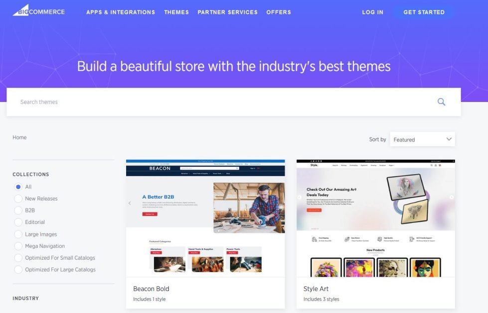 bigcommerce themes