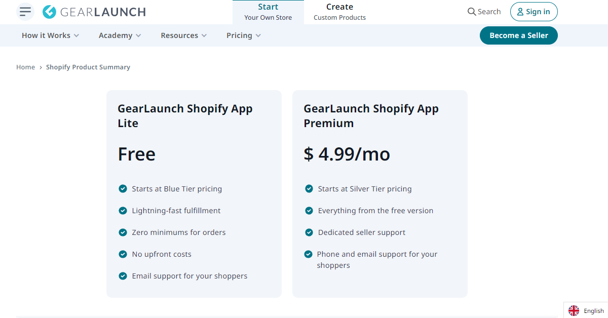 Gearlaunch Pricing Page 2024 2