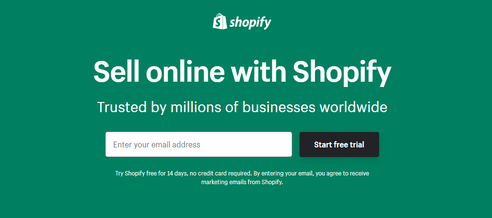 Shopify website builder